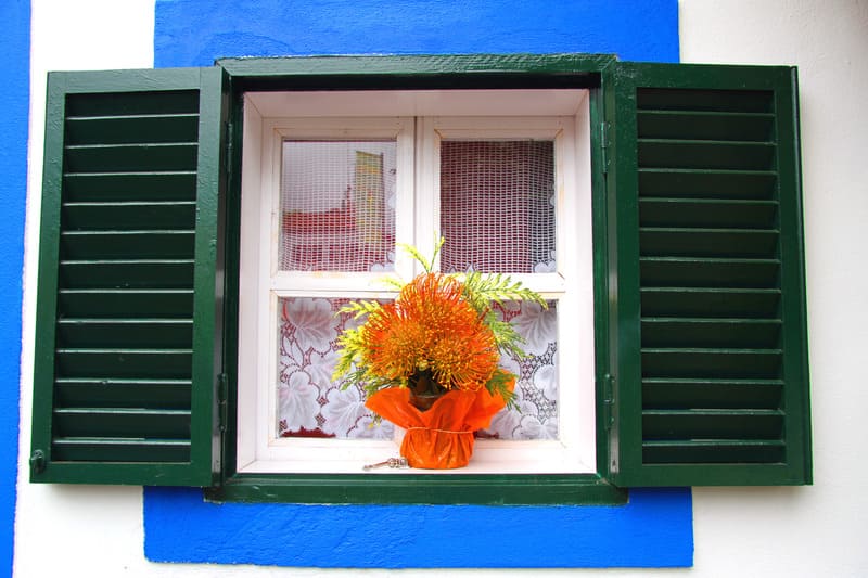 persiana para casa estilo mallorqui